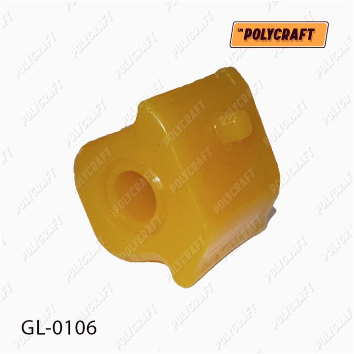 POLYCRAFT GL-0106 Front stabilizer bush, polyurethane, right GL0106: Buy near me in Poland at 2407.PL - Good price!