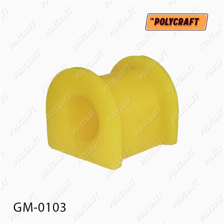 POLYCRAFT GM-0103 Front stabilizer bush polyurethane GM0103: Buy near me in Poland at 2407.PL - Good price!
