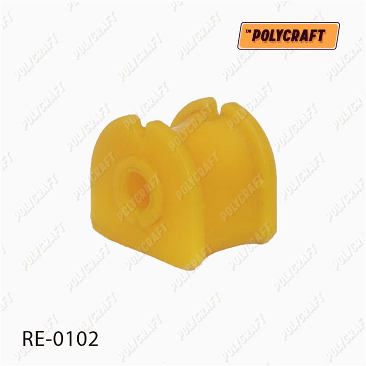 POLYCRAFT RE-0102 Rear stabilizer bush polyurethane RE0102: Buy near me in Poland at 2407.PL - Good price!
