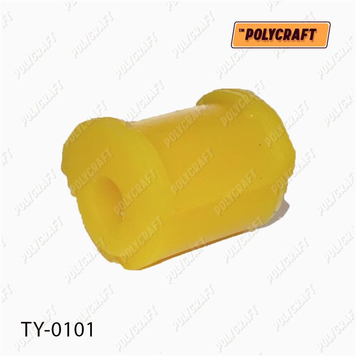 POLYCRAFT TY-0101 Rear stabilizer bush polyurethane TY0101: Buy near me in Poland at 2407.PL - Good price!