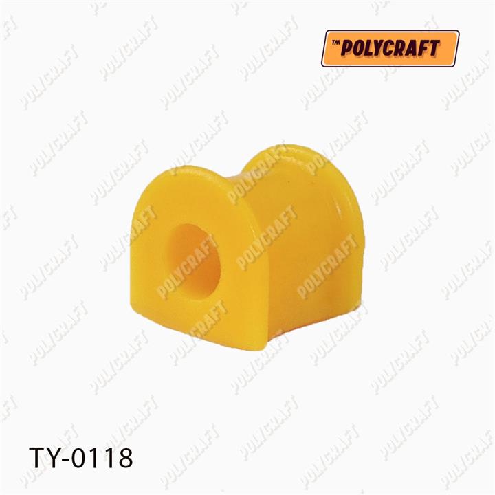 POLYCRAFT TY-0118 Rear stabilizer bush polyurethane TY0118: Buy near me in Poland at 2407.PL - Good price!