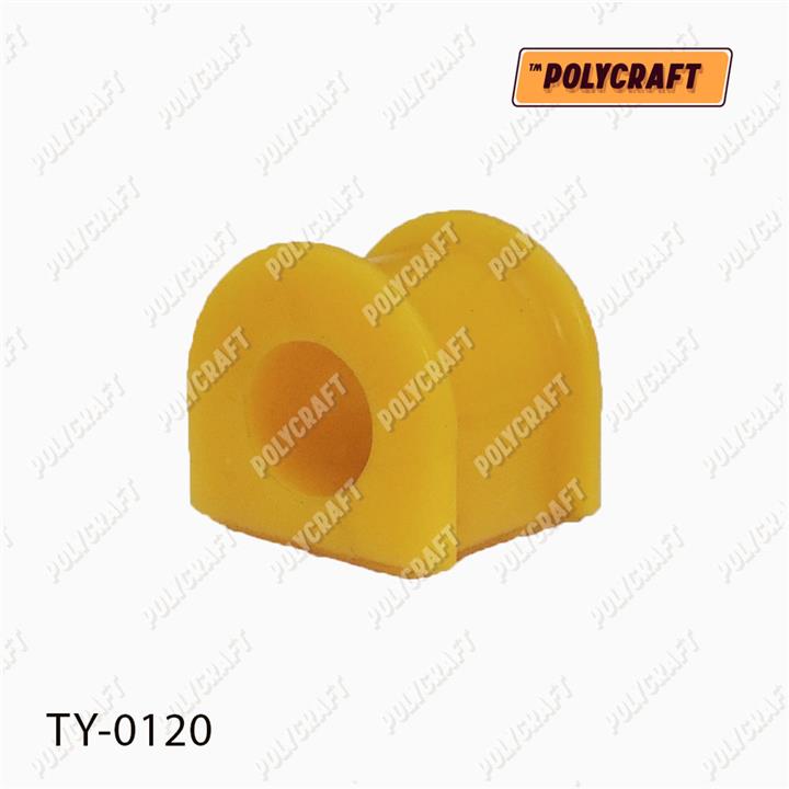 POLYCRAFT TY-0120 Front stabilizer bush polyurethane TY0120: Buy near me in Poland at 2407.PL - Good price!