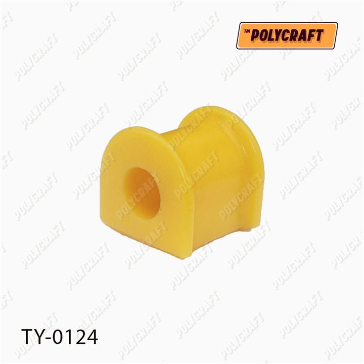 POLYCRAFT TY-0124 Front stabilizer bush polyurethane TY0124: Buy near me in Poland at 2407.PL - Good price!