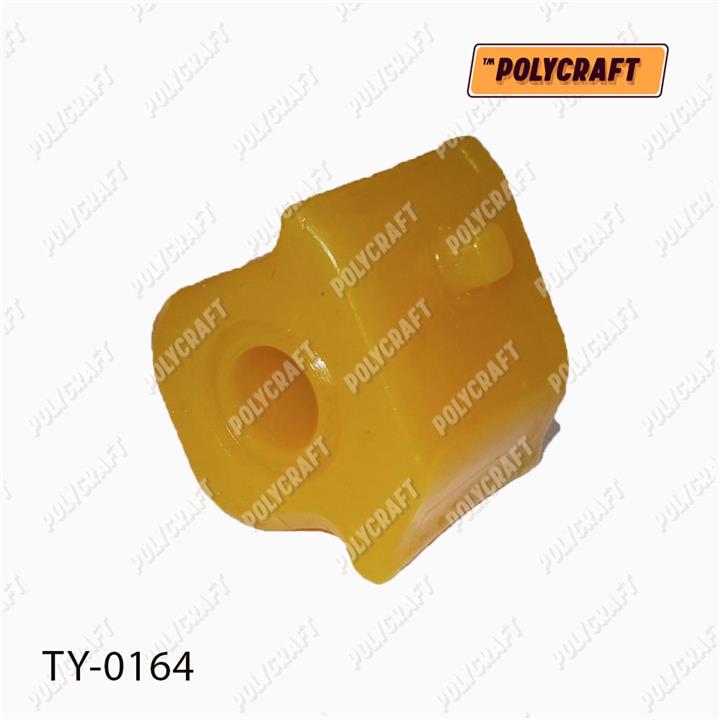 POLYCRAFT TY-0164 Front stabilizer bush, polyurethane, right TY0164: Buy near me in Poland at 2407.PL - Good price!