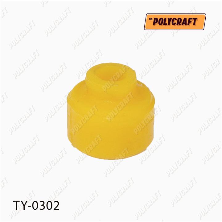 POLYCRAFT TY-0302 Rear upper shock absorber sleeve polyurethane TY0302: Buy near me in Poland at 2407.PL - Good price!