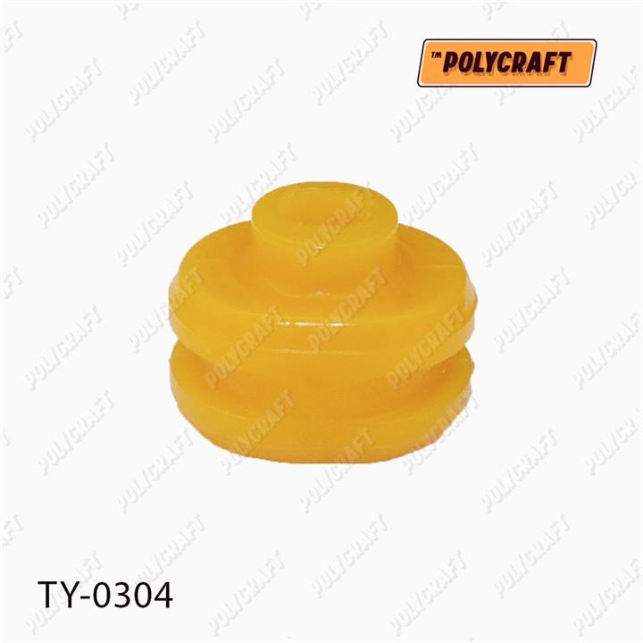 POLYCRAFT TY-0304 Rear upper shock absorber sleeve polyurethane TY0304: Buy near me in Poland at 2407.PL - Good price!