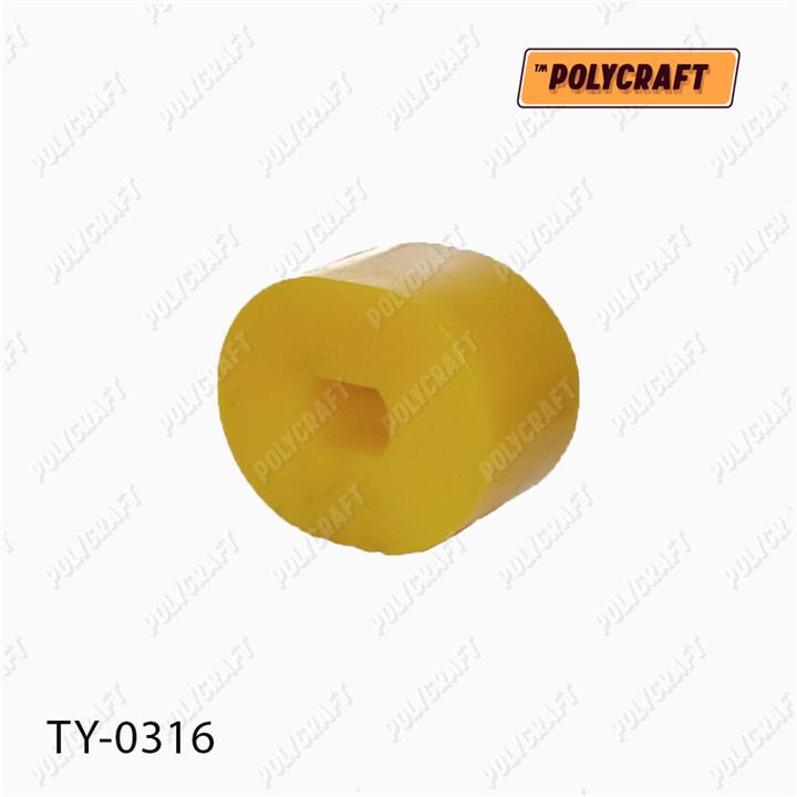 POLYCRAFT TY-0316 Втулка амортизатора переднего верхняя полиуретановая TY0316: Отличная цена - Купить в Польше на 2407.PL!