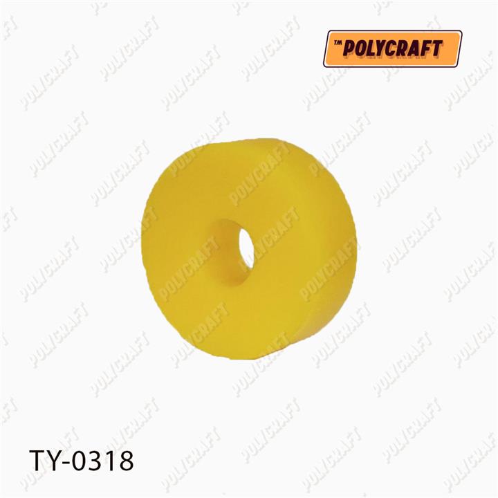 POLYCRAFT TY-0318 Втулка амортизатора переднего верхняя полиуретановая TY0318: Отличная цена - Купить в Польше на 2407.PL!