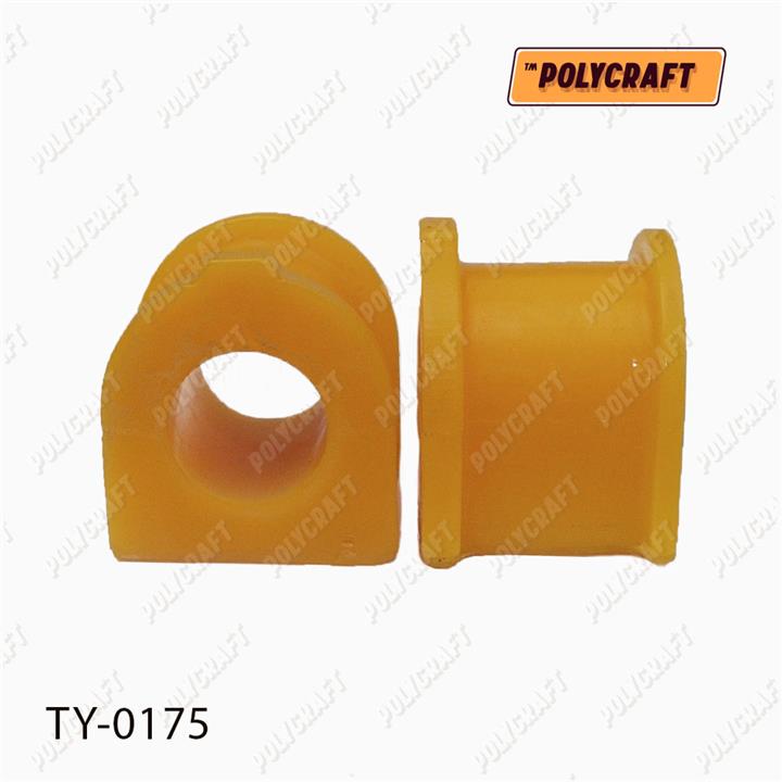 Втулка переднего стабилизатора полиуретановая POLYCRAFT TY-0175