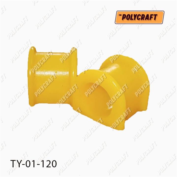 POLYCRAFT TY-01-120 Polyurethane front stabilizer bush TY01120: Buy near me in Poland at 2407.PL - Good price!