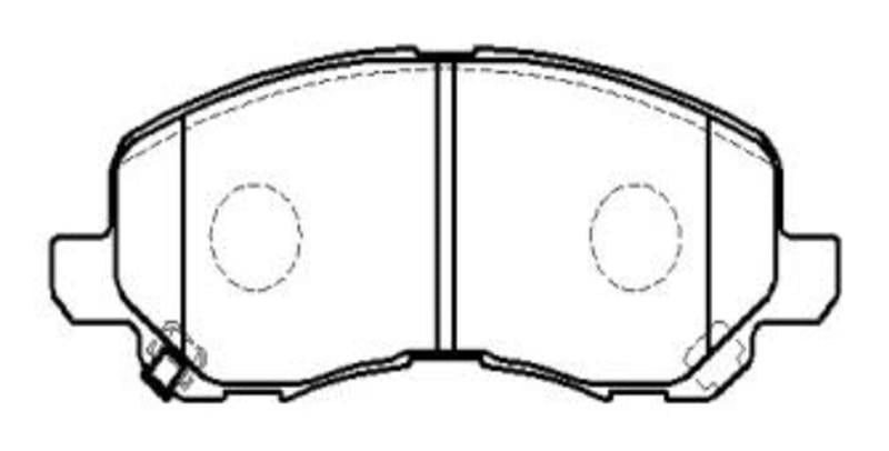 CTR CKM-11 Disc brake pad set CKM11: Buy near me at 2407.PL in Poland at an Affordable price!