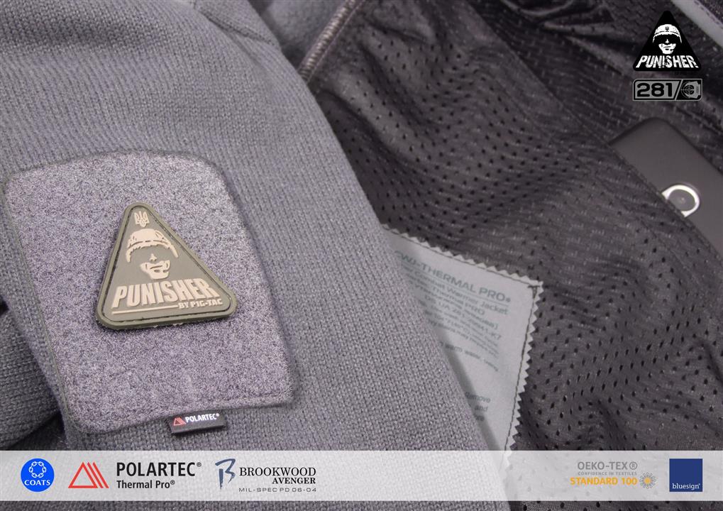 P1G Куртка утепляющая зимняя &quot;PCWJ-Thermal Pro&quot; (Punisher Combat Warmer Jacket Polartec Thermal Pro) UA281-29941-GT – цена