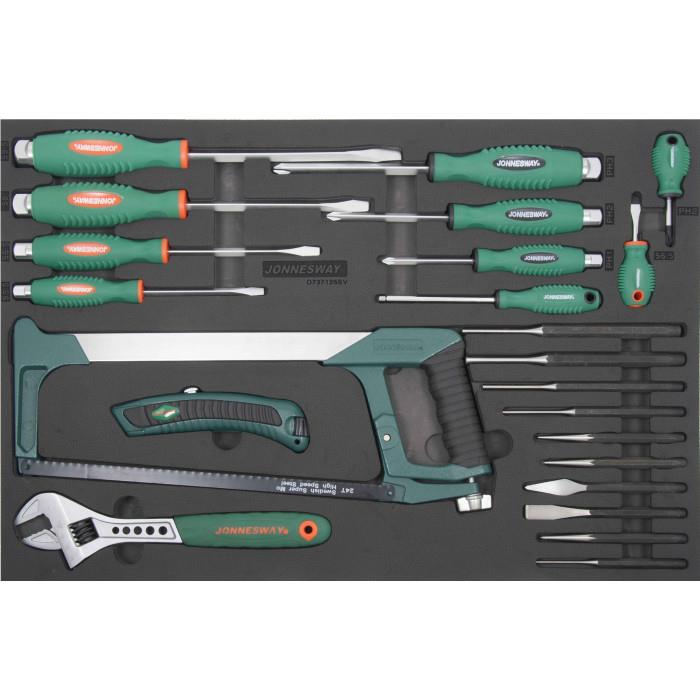 Jonnesway D737125SV Tool kit, 25 items D737125SV: Buy near me in Poland at 2407.PL - Good price!