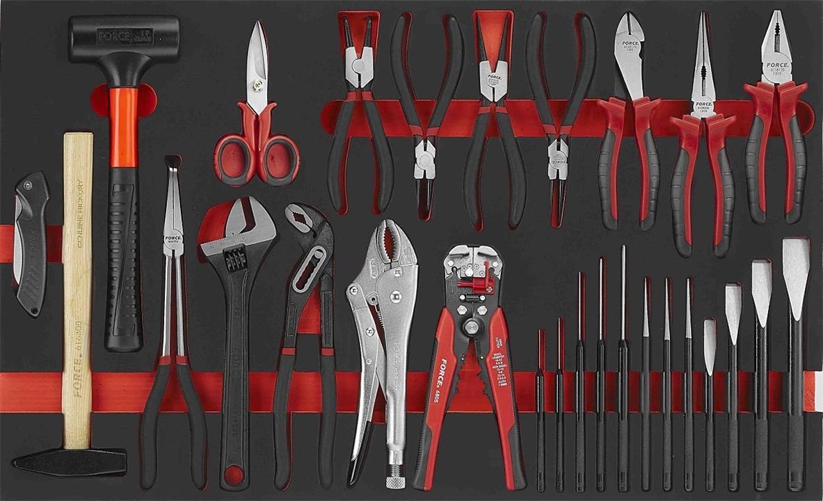 Force Tools 5286 Набор слесарных инструментов в ложементе, 28 предметов 5286: Купить в Польше - Отличная цена на 2407.PL!