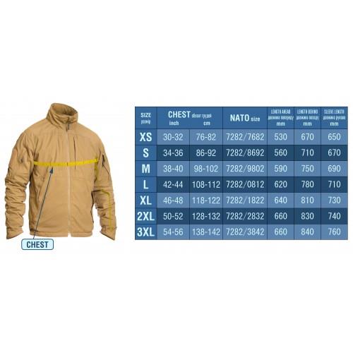 Куртка полевая демисезонная &quot;PCWPJ-Alpha&quot; (Punisher Combat Winter Patrol Jacket Polartec Alpha) UA281-29931-CB P1G 2000980431359