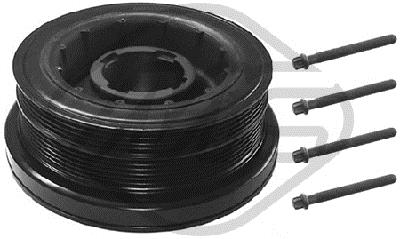 Metalcaucho 15480 Belt Pulley Set, crankshaft 15480: Buy near me at 2407.PL in Poland at an Affordable price!