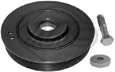 Metalcaucho 16000 Belt Pulley Set, crankshaft 16000: Buy near me at 2407.PL in Poland at an Affordable price!