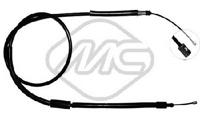 Metalcaucho 80244 Parking brake cable left 80244: Buy near me in Poland at 2407.PL - Good price!