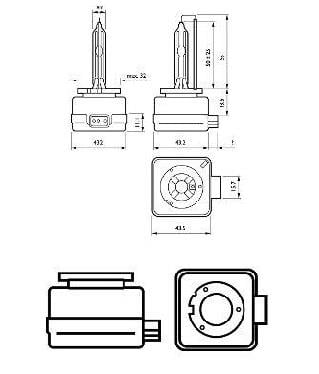 Żarówka ksenonowa Philips D1S 85V 35W Philips 85415C1