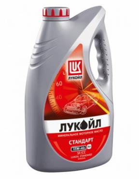 Lukoil 19435 Engine oil Lukoil standard 15W-40, 4L 19435: Buy near me at 2407.PL in Poland at an Affordable price!