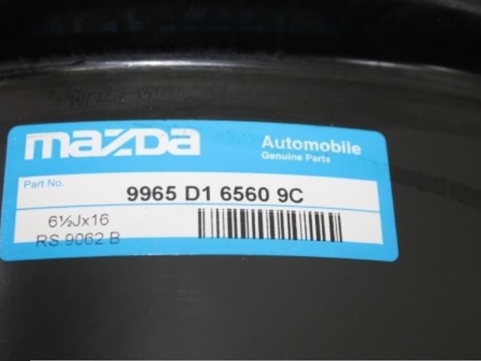 Felga stalowa (Mazda3, Mazda 6) 6.5x16 5x114.3 ET50 DIA67.1 Mazda 9965-D1-65609C