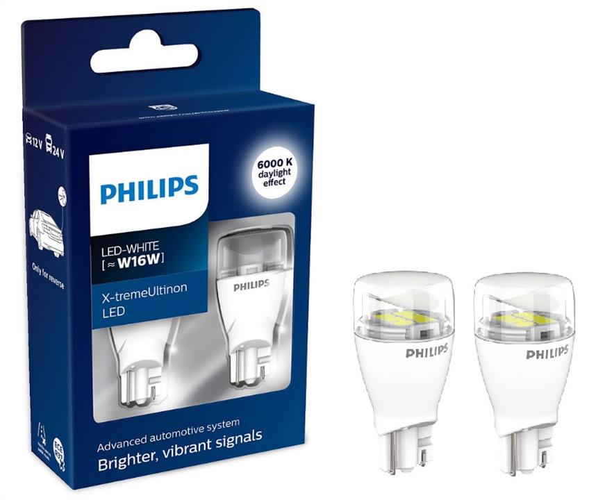 Philips 11067XUWX2 Лампа світлодіодна Philips X-tremeUltinon LED gen2 W16W 12V W2,1x9,5d (2 шт.) 11067XUWX2: Приваблива ціна - Купити у Польщі на 2407.PL!