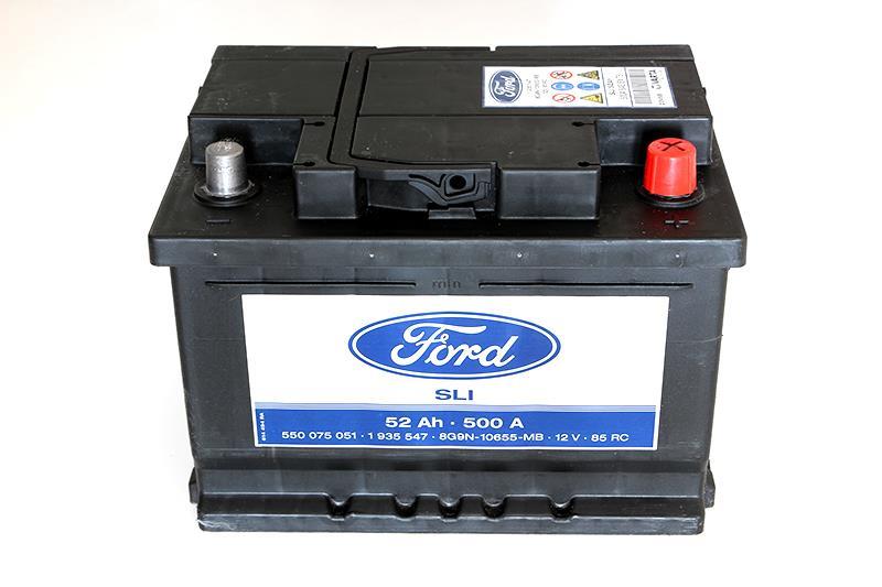 Ford 1 935 547 Starterbatterie Ford SLI 12V 52Ah 500A(EN) R+ 1935547: Kaufen Sie zu einem guten Preis in Polen bei 2407.PL!