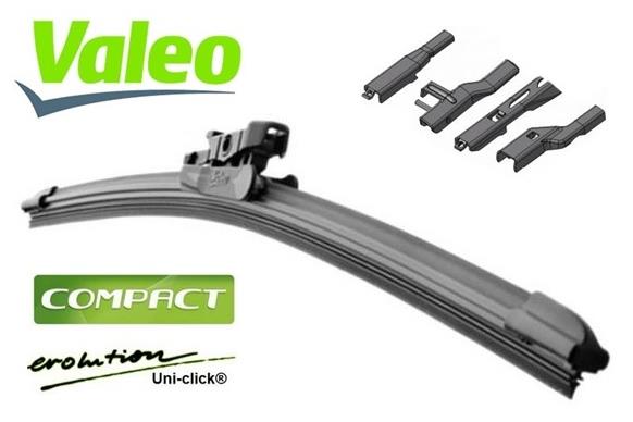 Valeo 576111 Frameless wiper blades kit Valeo Compact Evolution 530/530 576111: Buy near me in Poland at 2407.PL - Good price!