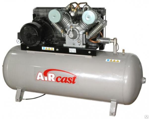 Aircast СБ4/Ф-500.LT100/16-7.5 Sprężarka powietrza, tłokowa, napędzana paskiem 4500LT1001675: Dobra cena w Polsce na 2407.PL - Kup Teraz!
