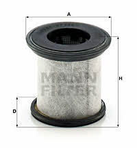Mann-Filter LC 16 001 X Фільтр вентиляції картера LC16001X: Приваблива ціна - Купити у Польщі на 2407.PL!