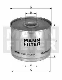 Mann-Filter P 935/2 X Filtr paliwa P9352X: Dobra cena w Polsce na 2407.PL - Kup Teraz!