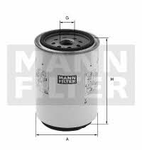 Mann-Filter WK 933 X Fuel filter WK933X: Buy near me in Poland at 2407.PL - Good price!