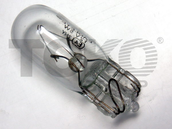 Toko T9200060 EAGLEYE Glow bulb W5W 12V 5W T9200060EAGLEYE: Buy near me in Poland at 2407.PL - Good price!