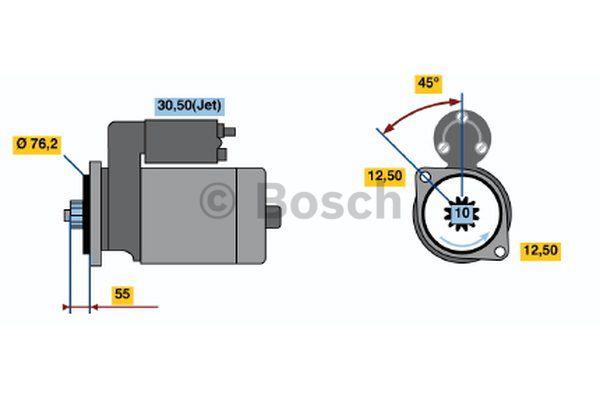 Anlasser Bosch 0 001 125 051