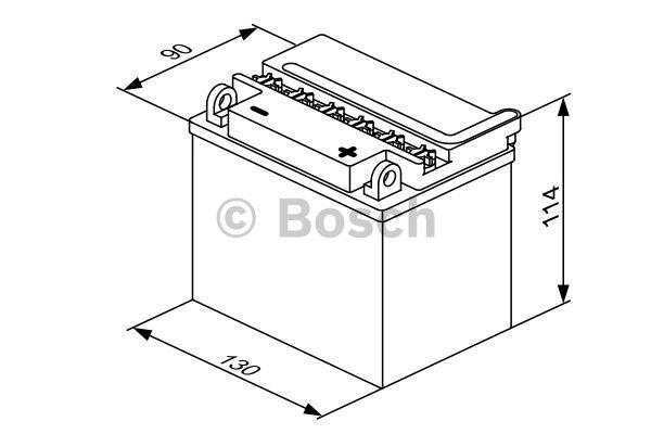 Bosch Akumulator Bosch 12V 7Ah 80A(EN) P+ – cena