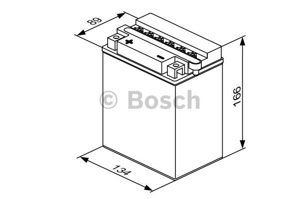 Akumulator Bosch 12V 14Ah 140A(EN) L+ Bosch 0 092 M4F 370