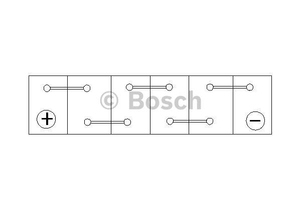 Bosch Аккумулятор Bosch 12В 40Ач 330А(EN) L+ – цена 294 PLN