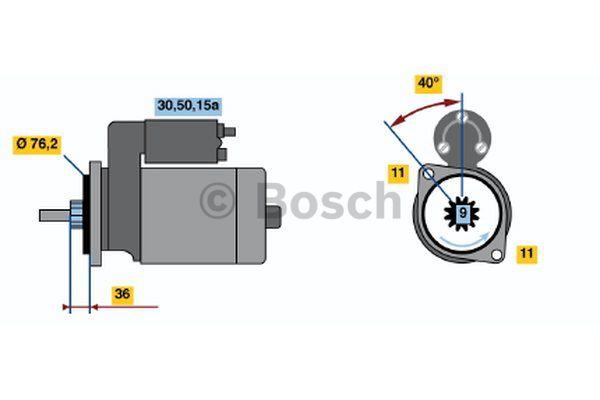 Купити Bosch 0 001 107 007 за низькою ціною в Польщі!