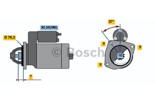 Anlasser Bosch 0 001 108 420