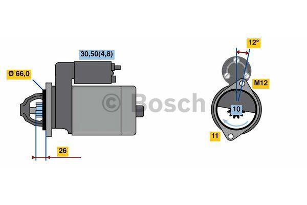 Starter Bosch 0 001 115 084