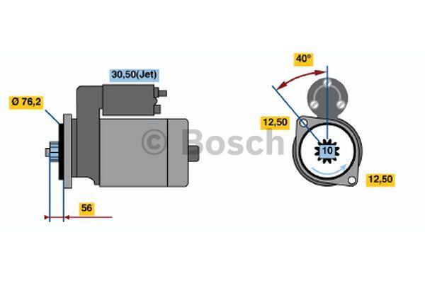 Bosch Rozrusznik – cena 860 PLN