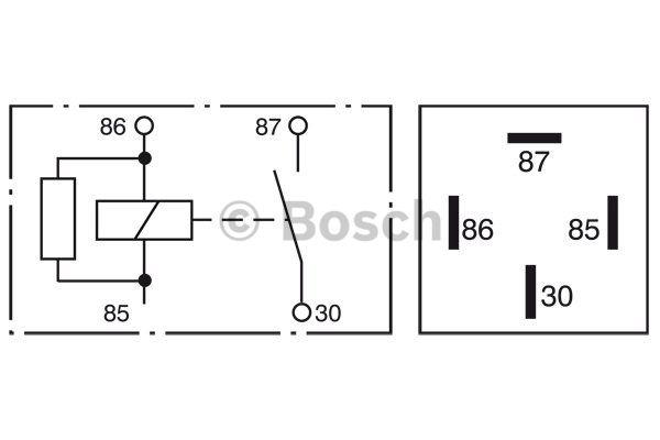 Bosch Przekaźnik – cena 25 PLN