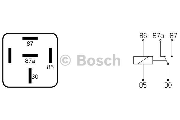 Реле Bosch 0 332 204 001