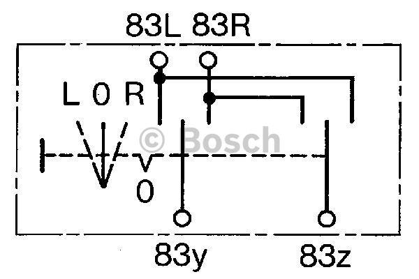 Bosch Power window button – price 98 PLN