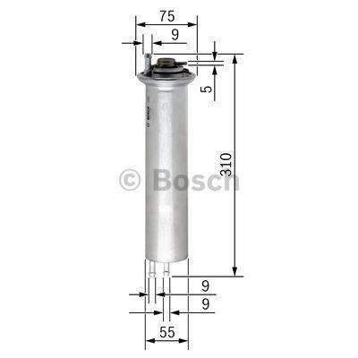 Bosch Filtr paliwa – cena 284 PLN