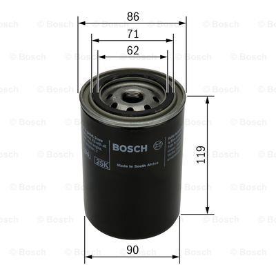 Bosch Filtr oleju – cena 17 PLN