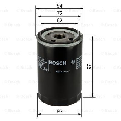 Bosch Filtr oleju – cena 37 PLN