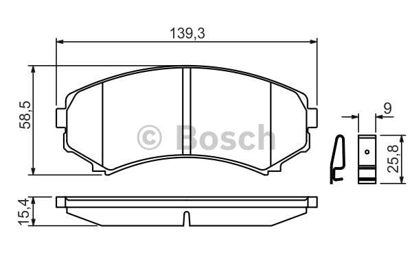 Купить Bosch 0 986 424 709 по низкой цене в Польше!