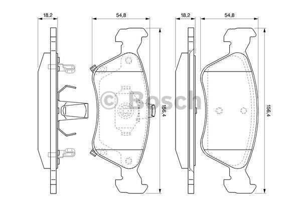 Bosch Тормозные колодки дисковые, комплект – цена 112 PLN