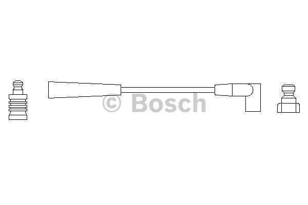 Przewód wysokiego napięcia Bosch 0 986 356 062